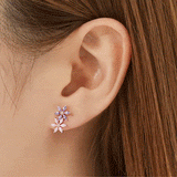 [925 Silver]ツインブルームピアス Earrings soo&soo 