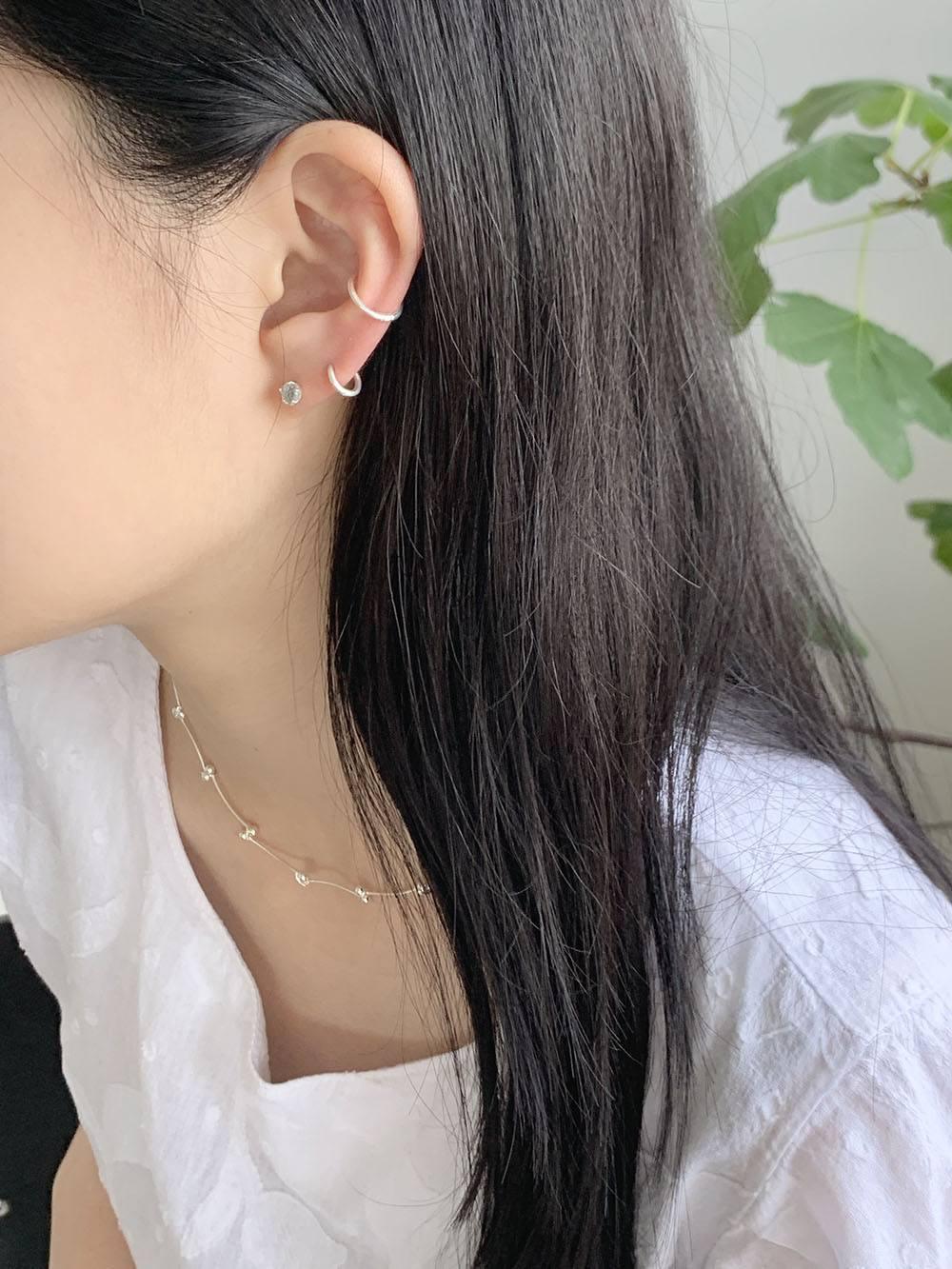 [925 Silver]ウェイン原石ピアス Earrings The Klang 