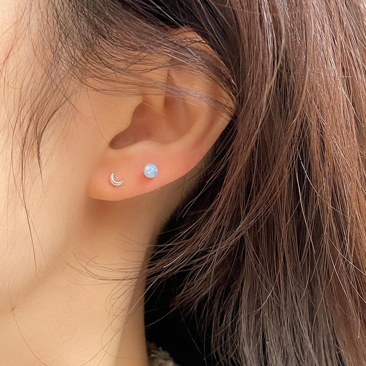 [925 Silver]月の国のクマさんピアッシング[4セット] Piercing 10000won 