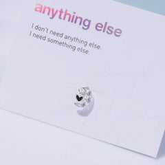 [925 Silver]月とハートピアッシング Piercing anything else 