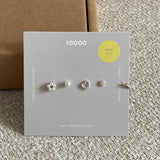 [925 Silver]真珠の花ピアス[5セット] Earrings 10000won 