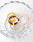 ACRYLIC WAVE リング ring pink-rocket 