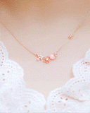 ALLIE 12 誕生花 ネックレス necklace wing bling 