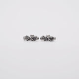 アンティークバラ・リングピアス[サージカルスチール] Earrings 10000won 