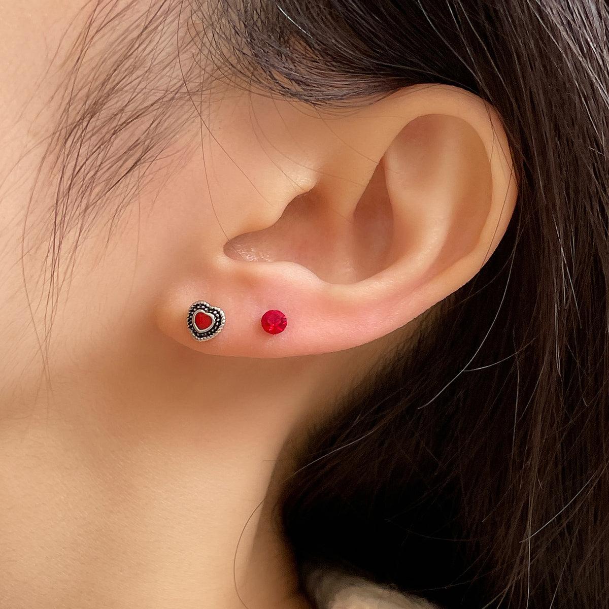 アンティークレッドピアッシング[5セット] Piercing 10000won 