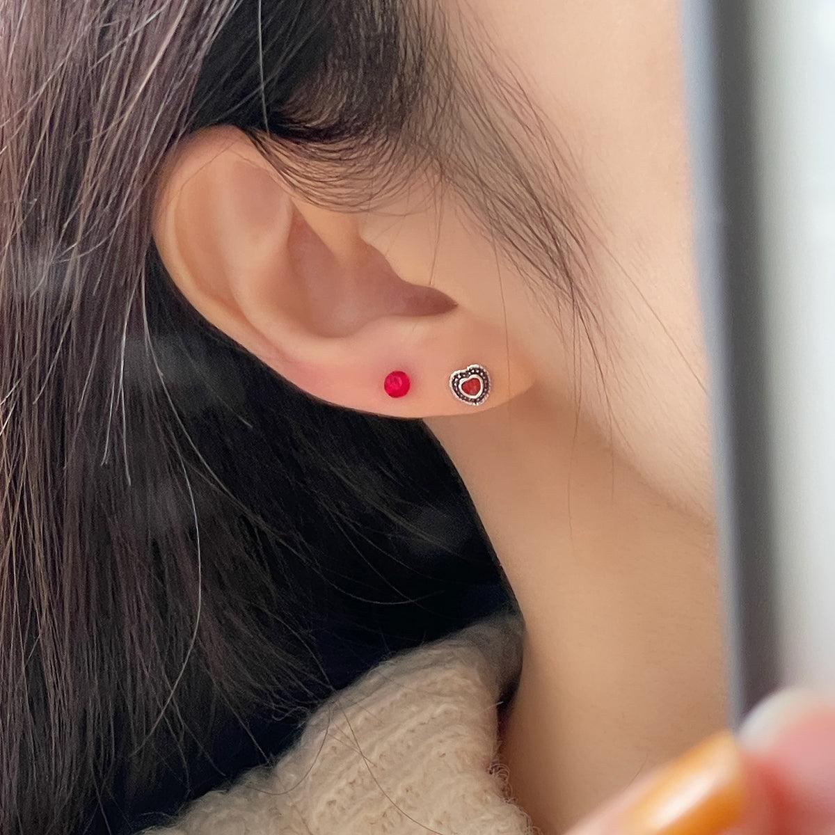 アンティークレッドピアッシング[5セット] Piercing 10000won 