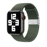 Apple Watch 調整可能 ブレイデッドソロループ （ダークオリーブ) apple watch バンド givgiv 
