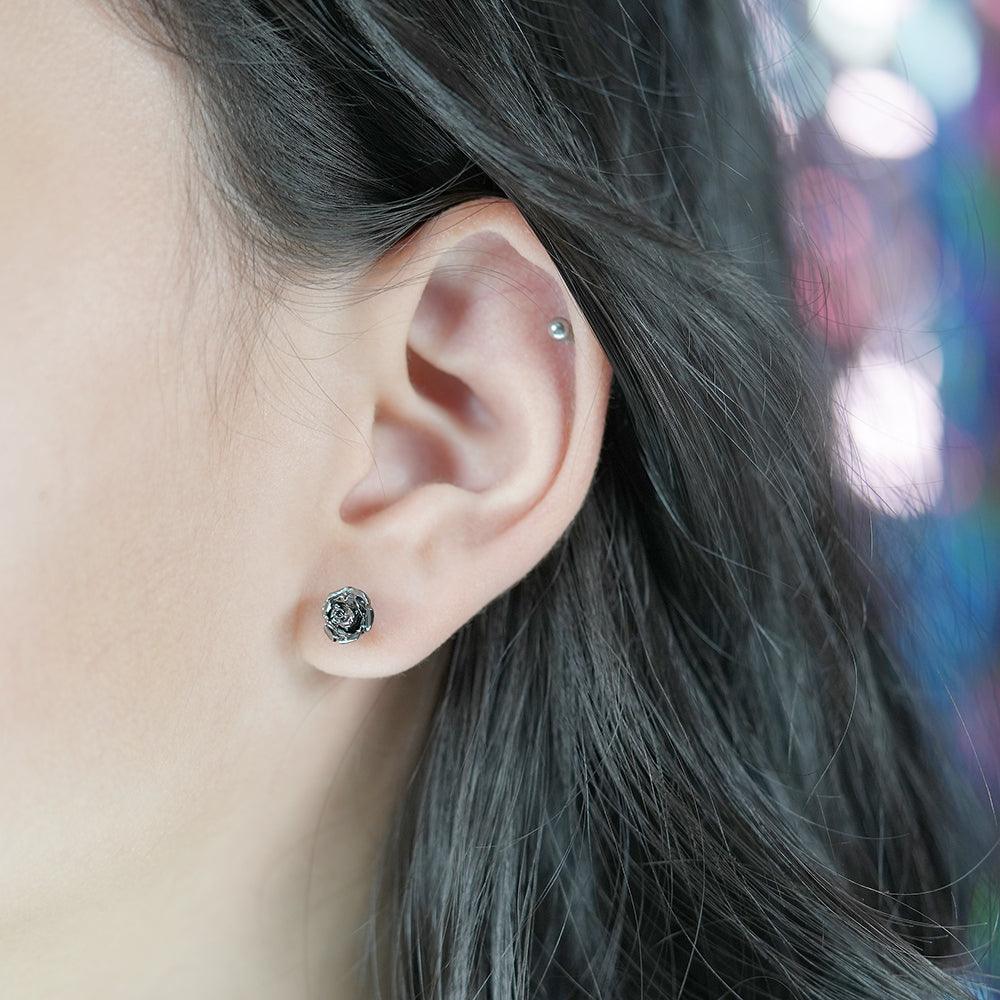 白黒ローズピアッシング Piercing SET ME UP♡ 