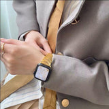 【バンド単品-6色】メタル ギザギザ チェーンバンド＃ apple watch バンド givgiv 
