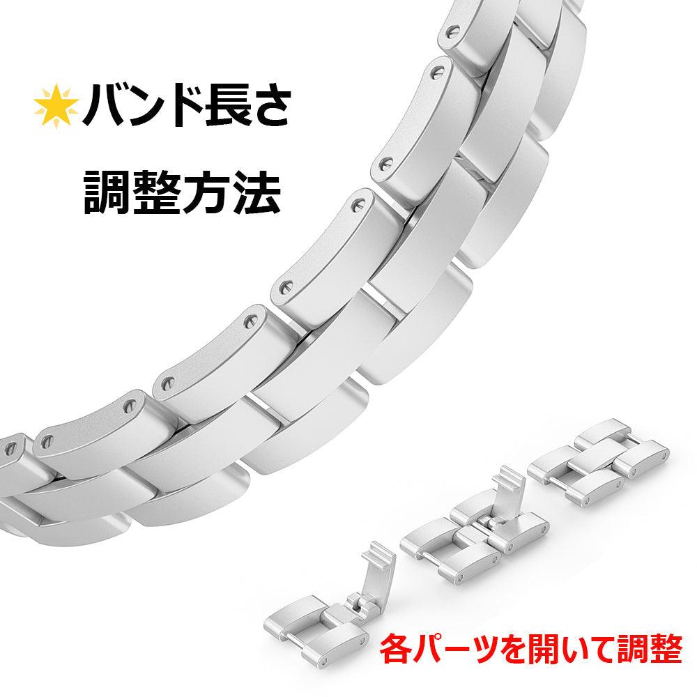 【バンド単品】キュービック スリム チェーン バンド / Cubic Slim Steel band Apple Watch apple watch バンド givgiv 