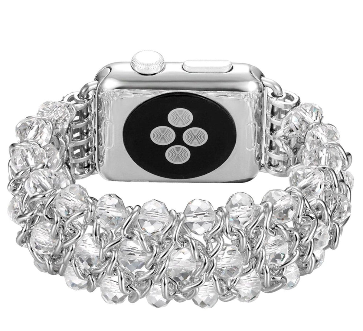 【バンド単品】ジェネレーション ジュエリー ストラップ ハンド apple watch バンド givgiv ホワイト（バンド） For 38MM And 40MM 