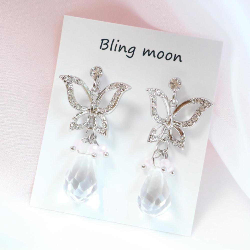 バレリーナ・ピアス Earrings bling moon 