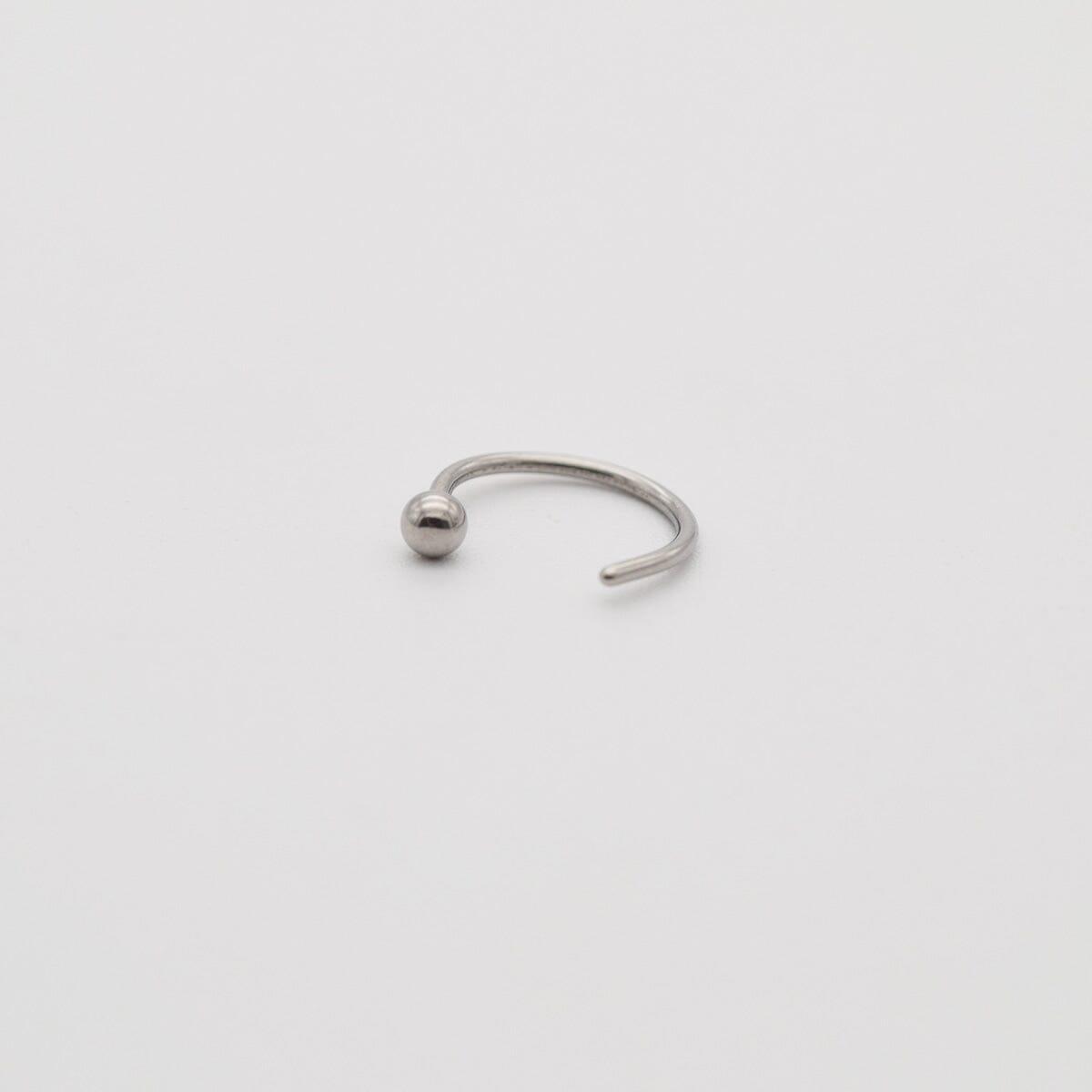 ベーシック 10mm リングピアス [サージカルスチール] Earrings 10000won 