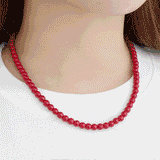 ビビッドカラーアクリルネックレス necklace soo&soo 