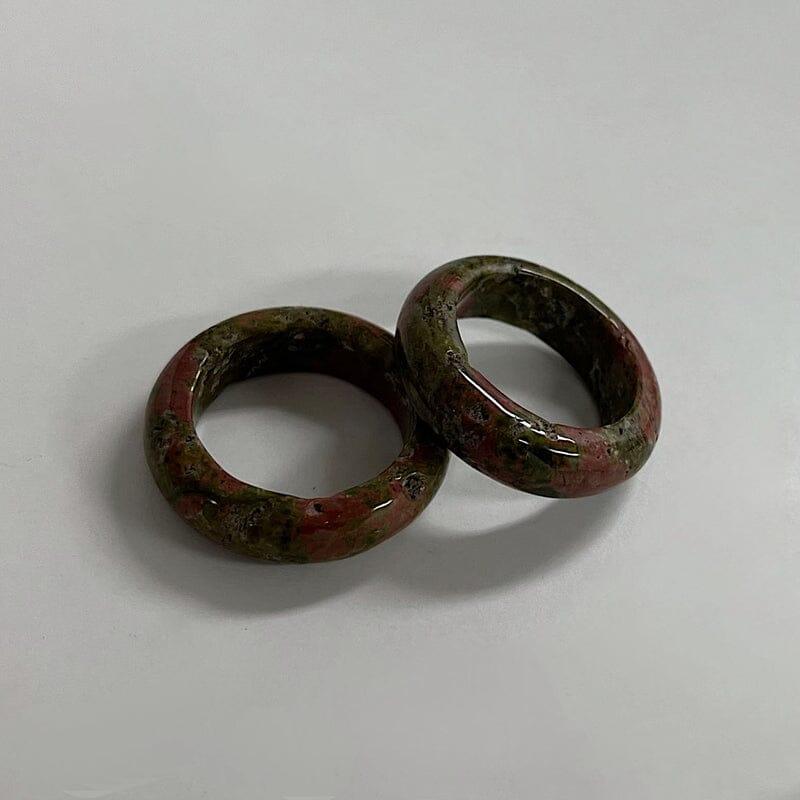 ビンテージ ムード 原石 リング (6color) ring younglong-seoul 