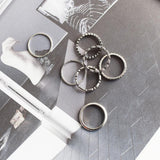ビンテージ花リング[7セット] ring 10000won 