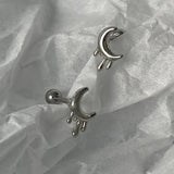 ビッグ メルティング ムーン 月 ピアッシング Piercing oh-kim 