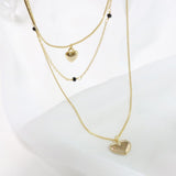 Black Swan Layered ネックレス necklace bling moon 