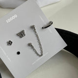 ブラック蝶花ピアッシング[5セット] Piercing 10000won 