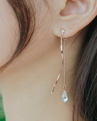 ブリペスワロフスキー ピアス Earrings soo&soo 