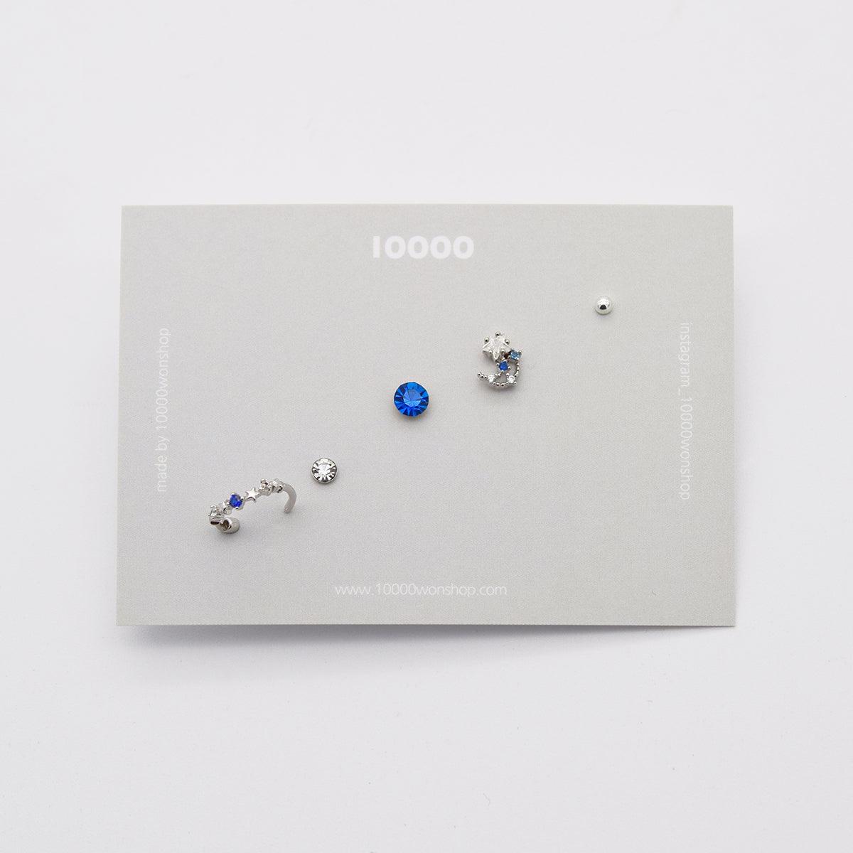 ブルーポイントピアッシング[5セット] Piercing 10000won 