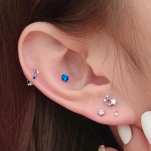 ブルーポイントピアッシング[5セット] Piercing 10000won 