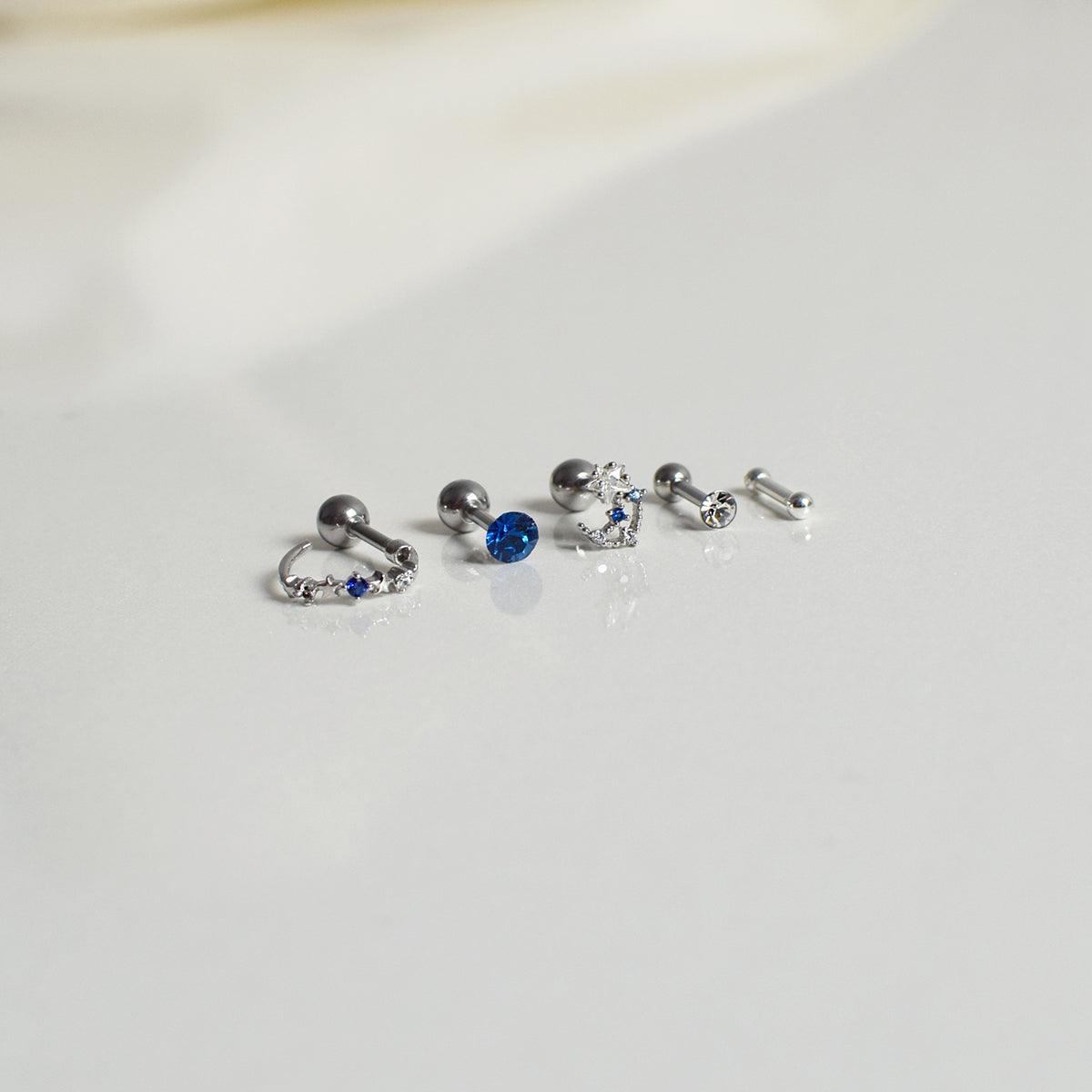 ブルーポイントピアッシング[5セット] Piercing 10000won 