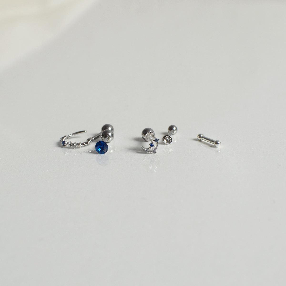 ブルーポイントピアッシング[5セット] Piercing 10000won 