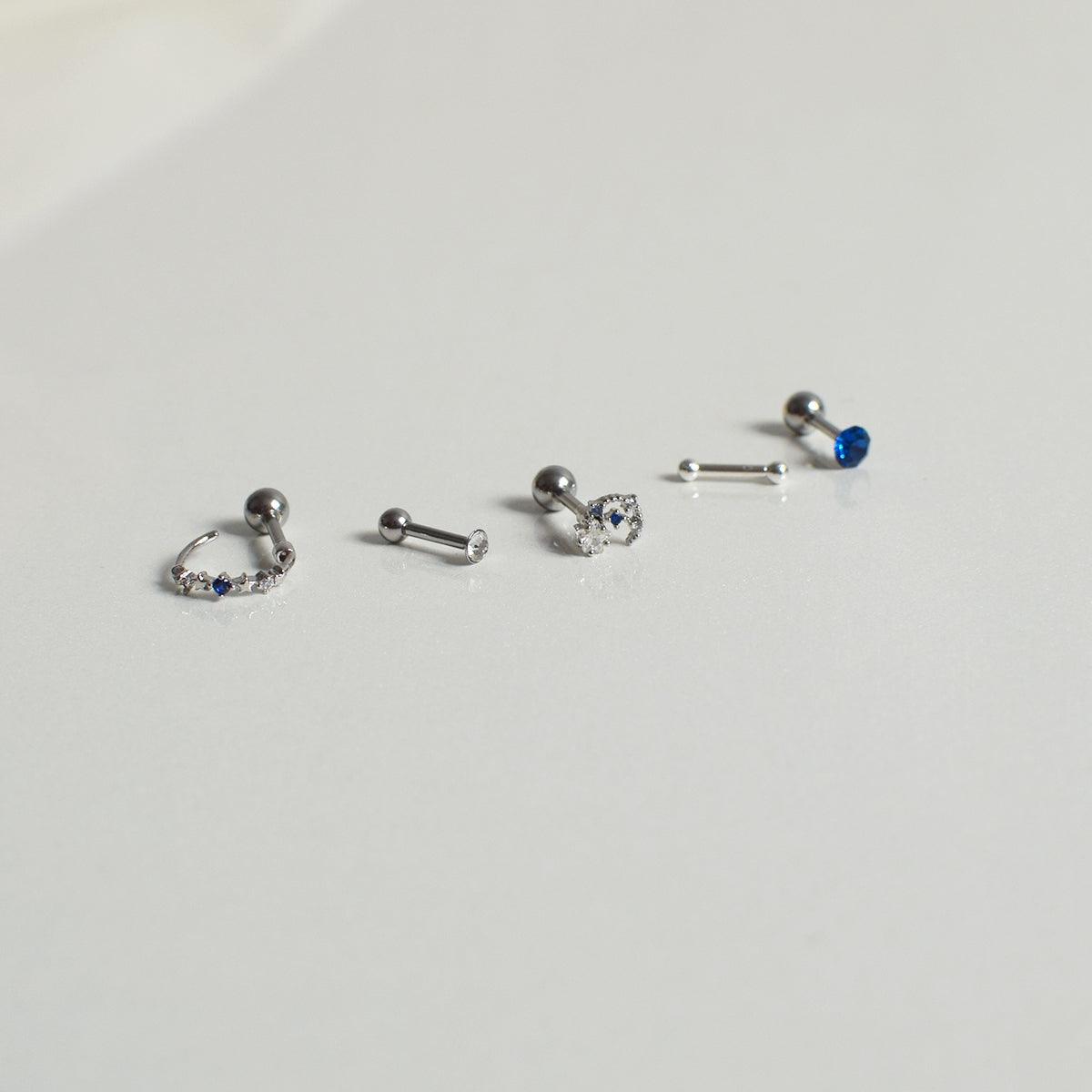 ブルーポイントピアッシング[5セット] Piercing 10000won 