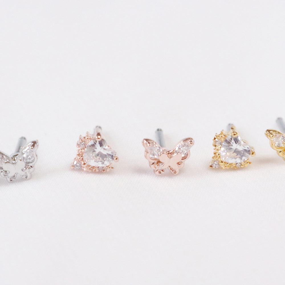 Butterfly Twins ピアス/ピアッシング Piercing bling moon 
