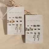 Cherry Blossoms ピアス [12個セット] Earrings SET ME UP♡ 