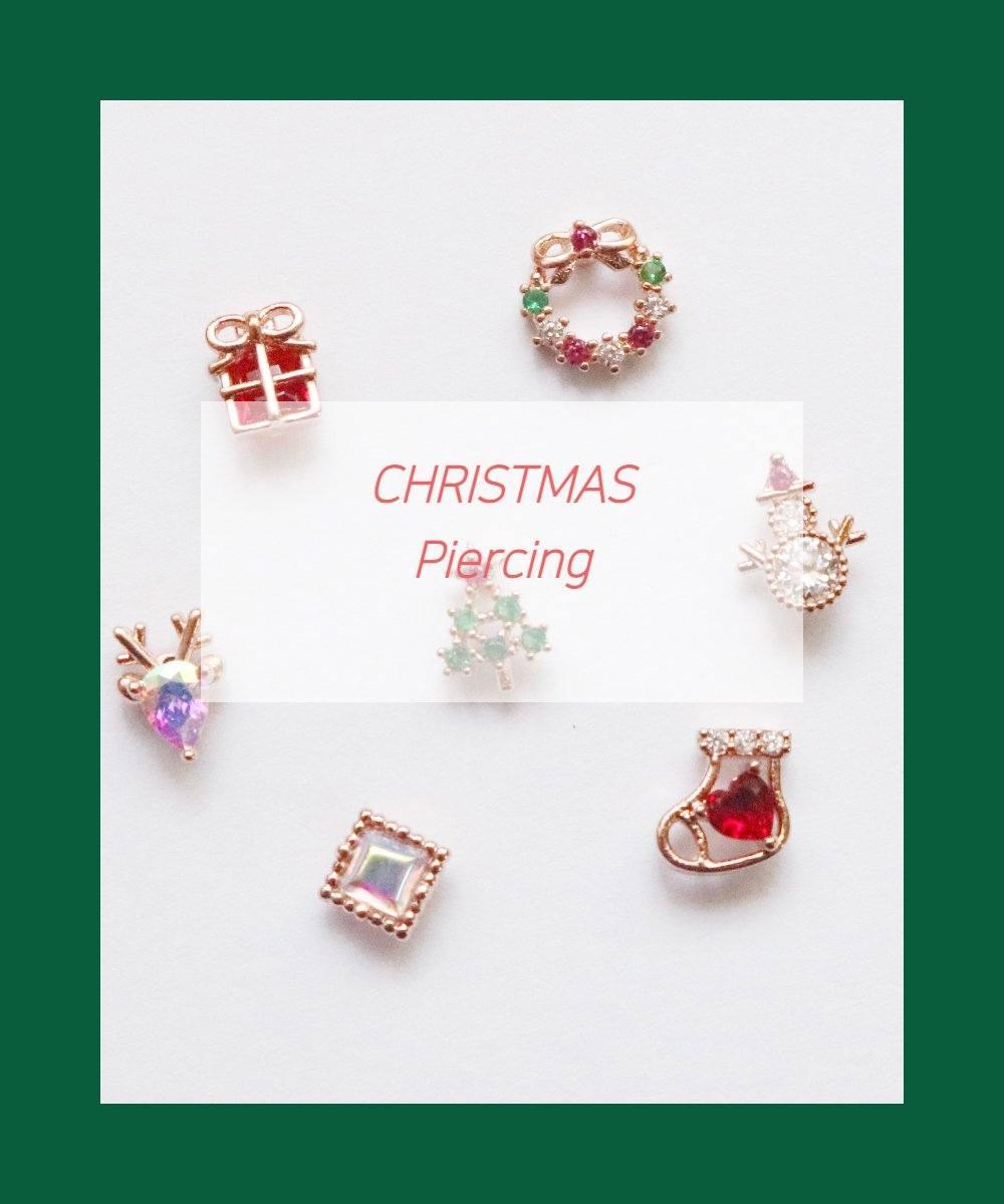 Christmas (ピアス/ピアッシング) Piercing bling moon 