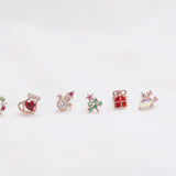 Christmas (ピアス/ピアッシング) Piercing bling moon 