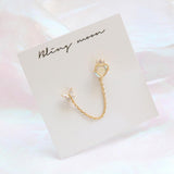 Crown Heart Two Ring ピアッシング Piercing bling moon 