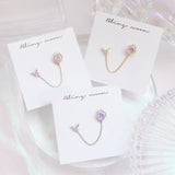 Crown Heart Two Ring ピアッシング Piercing bling moon 