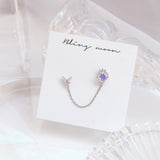 Crown Heart Two Ring ピアッシング Piercing bling moon 