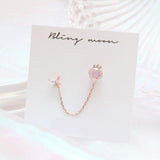 Crown Heart Two Ring ピアッシング Piercing bling moon 