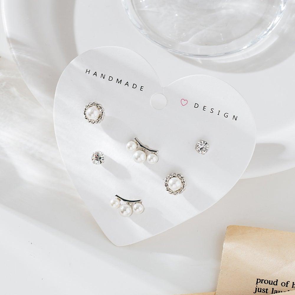 Daily Cool Pearl ピアス [6個セット] Earrings soo&soo 