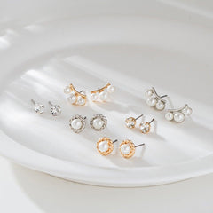 Daily Cool Pearl ピアス [6個セット] Earrings soo&soo 