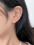 Daily Twinkle ピアッシング(5 set) Piercing bling moon 