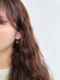 デイリー ハート ワンタッチ リングピアス Earrings oh-kim 