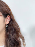 デイリー ハート ワンタッチ リングピアス Earrings oh-kim 
