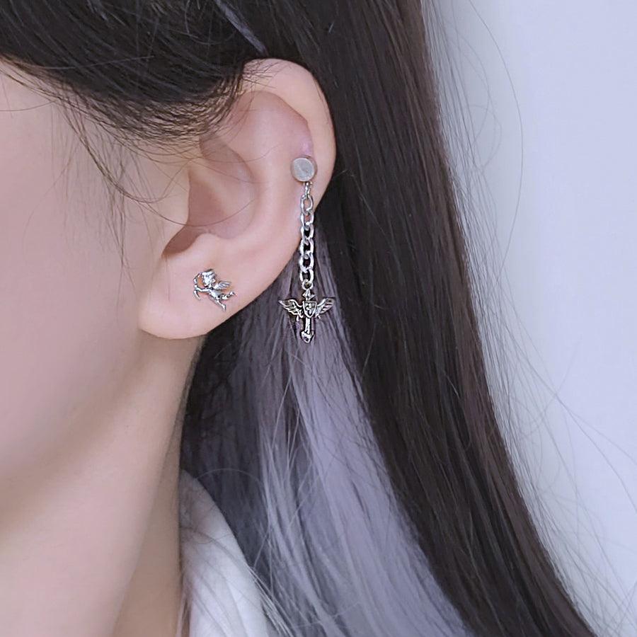 エンジェルクロスチェーンドロップピアッシング Piercing from lizzy 