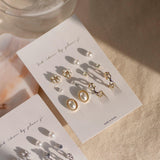 Favorite ピアス [12個セット] Earrings SET ME UP♡ 