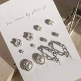Favorite ピアス [12個セット] Earrings SET ME UP♡ 