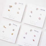 Glow Cubic Point ピアッシング [4個セット] Piercing bling moon 