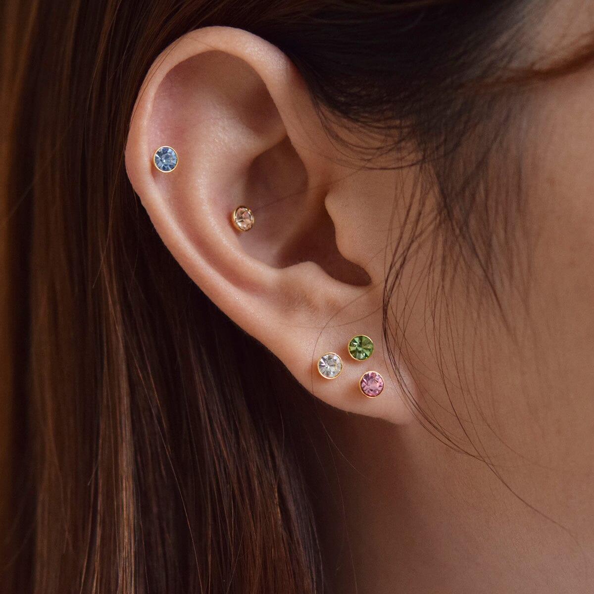 ゴールド パステル ピアッシング[5セット] Piercing 10000won 