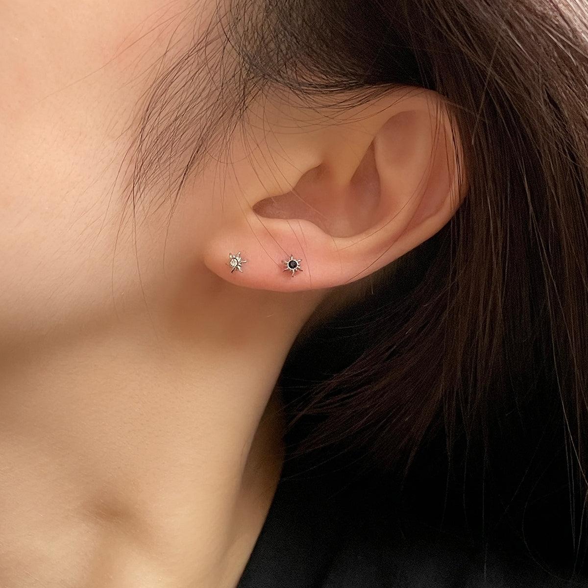 グリーンねじりハートピアッシング[5セット] Piercing 10000won 