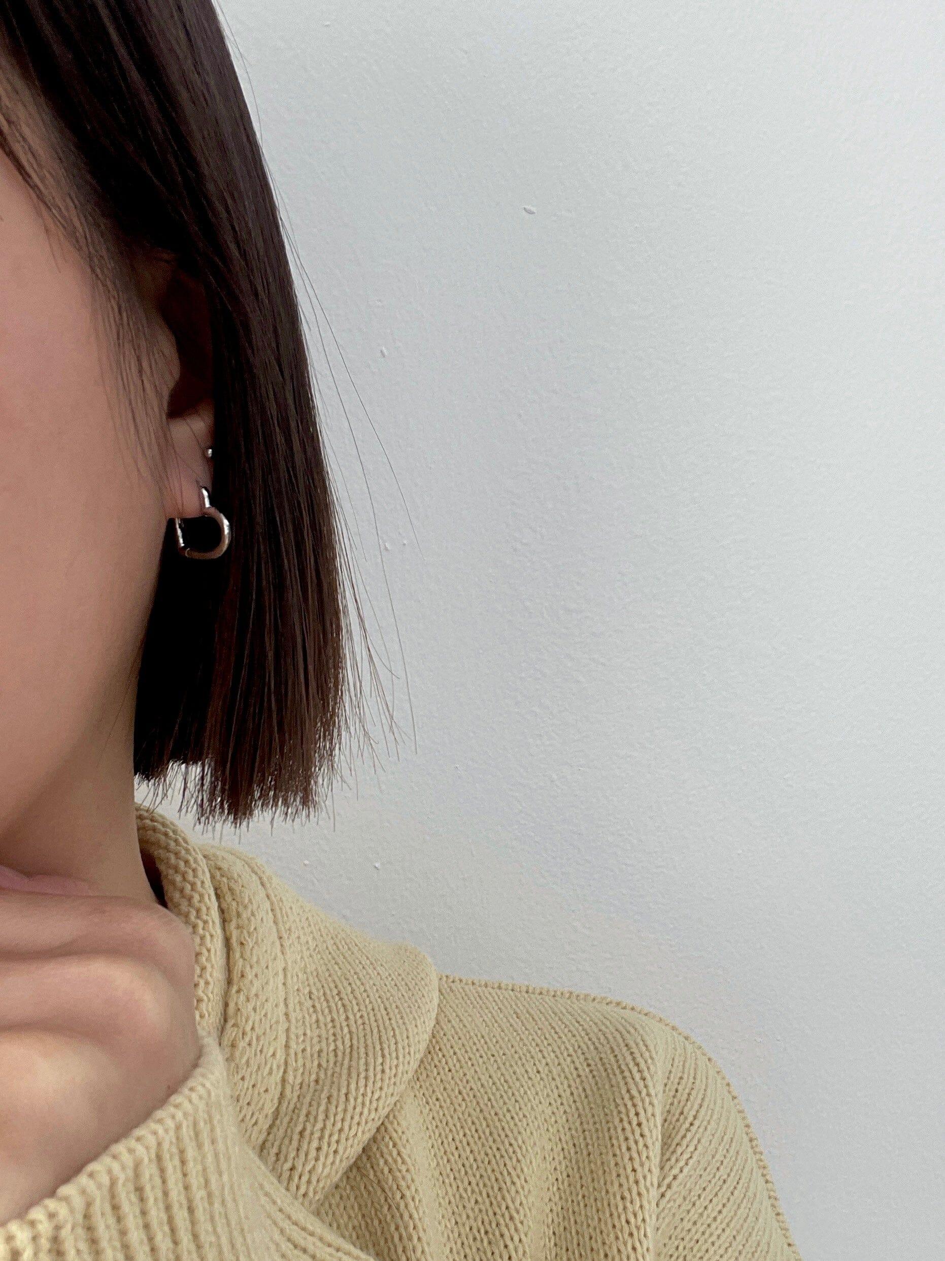 ハート星ラインピアス Earrings oh-kim 