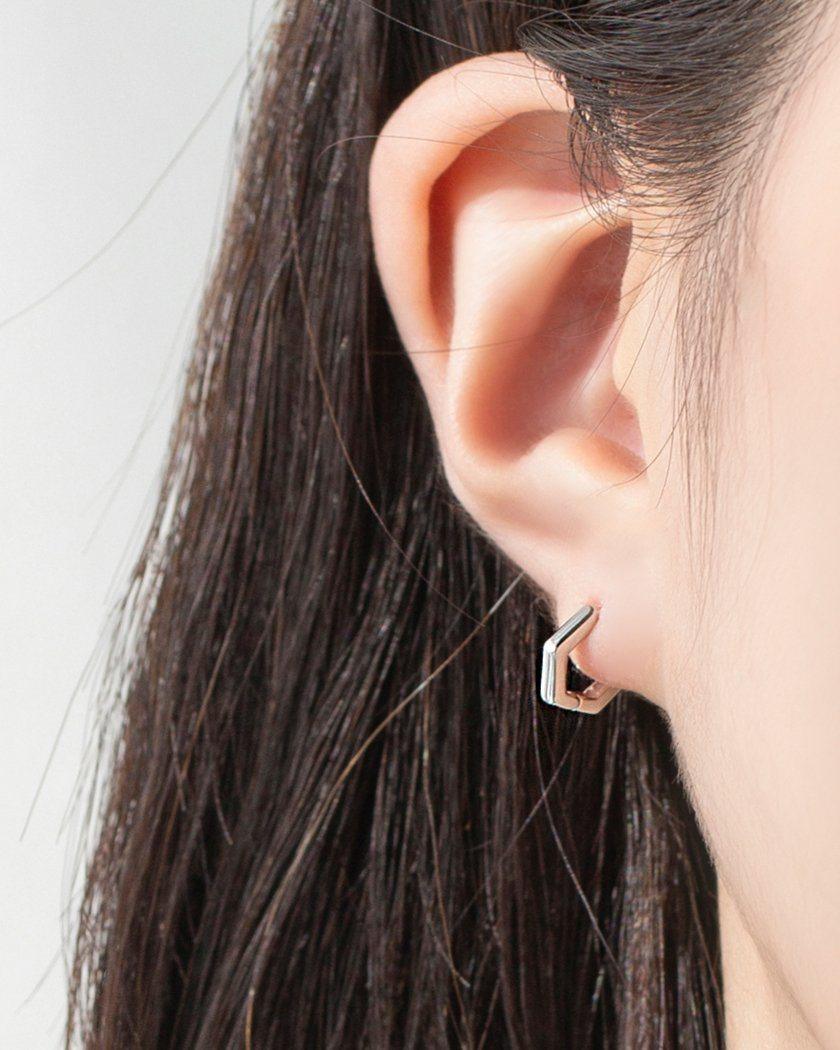 HEXAGON ONE TOUCH RING EARRING – 4MiLi (フォーミリ)